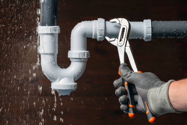 Professional Drain Cleaning technician working in Compton, MD